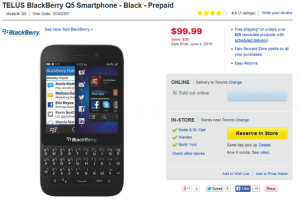Telus, BlackBerry Q5 ,Best Buy,
